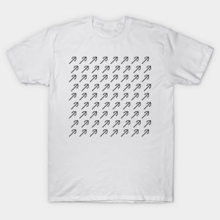 Diagonal pattern with scandinavian arrows T-Shirt